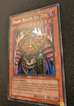 Dark Ruler Ha Des - MC1-EN006 - Secret Rare - Limited Edition Yugioh MP - Image 2