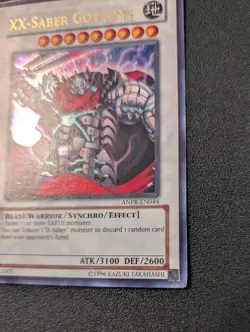 XX-Saber Gottoms - ANPR-EN044 Ultra Rare Unlimited Edition Yugioh VLP - Image 3