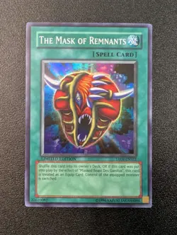 The Mask of Remnants TAEV-ENSE2 Super Rare Limited Edition Yugioh - LP - Image 1