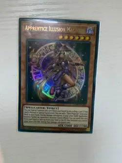 Yugioh! Apprentice Illusion Magician LEDD-ENA03 Ultra Rare 1st Edition NM - Image 1