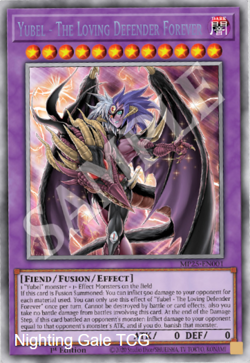 Yugioh! Mega Tins 2025 PREORDER 1x StR Yubel - The Loving Defender Forever - Image 1