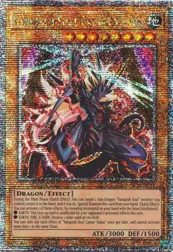 Yugioh! LP Vanquish Soul Caesar Valius - RA04-EN046 - Quarter Century Secret Rar - Image 1