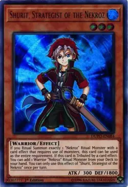 Yugioh! LP Shurit, Strategist of the Nekroz - DUPO-EN084 - Ultra Rare - 1st Edit - Image 1
