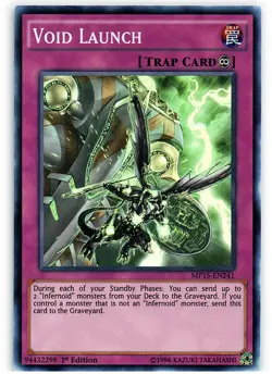 Yugioh! LP Void Launch - MP15-EN241 - Super Rare - 1st Edition Lightly Played, E - Image 1