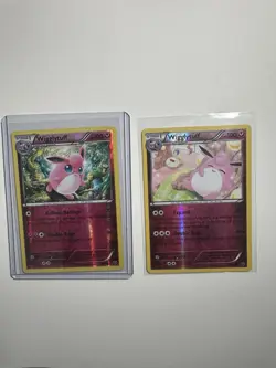 Pokemon TCG Cards Wigglytuff 90/146 XY Base Reverse Holo Rare - NM - Image 1