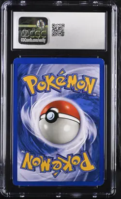 CGC 7.5 Hitmonchan 2000 Base Set 2 8/130 Holo SWIRL Pokemon Card psa - Image 2
