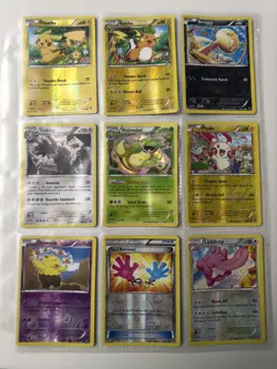 Pokemon XY Furious Fists 9 Card Lot REVERSE HOLOS rare Uncommon 2014 Tcg - Image 1