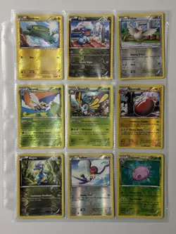 Pokemon Roaring Skies Reverse Holo 9 Card Lot 2015 English TCG Rare - Image 1