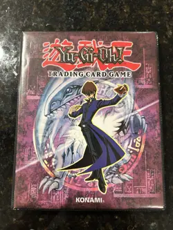 Yu-Gi-Oh Vintage Collection Binder Books TCG Seto Kaiba Yugioh 1996 No Cards - Image 1
