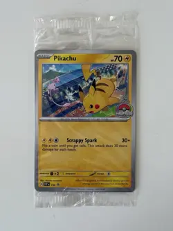 Pokemon TCG Pikachu SVP190 - S&V World Champ 2024 Promo Card - Sealed! Near Mint - Image 1