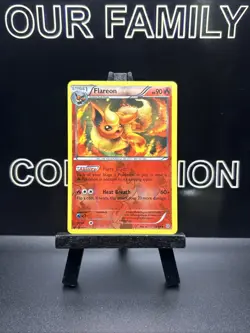 Pokemon Card Flareon Ancient Origins Reverse Holo Uncommon 13/98 Near Mint - Image 1