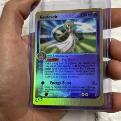 Pokemon Reverse Holo Gardevoir 7/109 Ruby and Sapphire 2003 Vintage LP/NM Card - Image 2