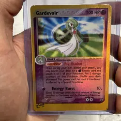 Pokemon Reverse Holo Gardevoir 7/109 Ruby and Sapphire 2003 Vintage LP/NM Card - Image 4
