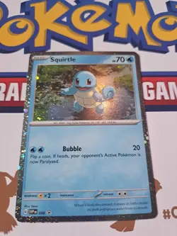 Squirtle - 048 (Cosmos Holo) 048 Sv: Scarlet & Violet Promo Cards Holo - Image 1