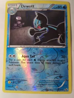 Dewott 38/113 Legendary Treasures Reverse Pokemon Holo Foil Nice! - Image 1