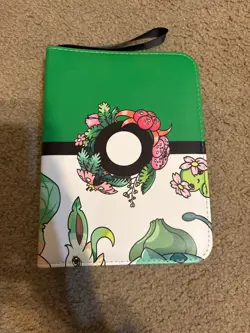 Pokemon Card Binder 400 Card 50 Page NEW Green Bulbasaur Pokeball Collection - Image 1