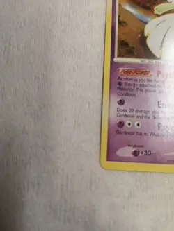 Pokemon Card Gardevoir lv.61 8/127 Non Holo Rare Platinum Base Set - Image 2