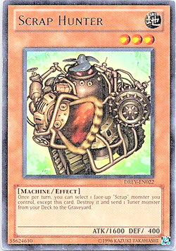 Scrap Hunter DREV-EN022 Yu-Gi-Oh! Card Light Play Unlimited - Image 1