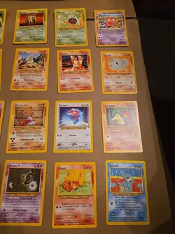 20 Pokemon Neo Destiny Series Cards, Unlimited Rare & Uncommon - Image 3