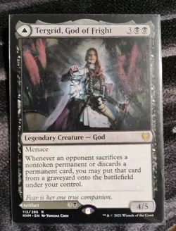 MTG Magic the Gathering Tergrid, God of Fright (112/551) Kaldheim LP - Image 1