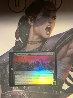 MTG FOIL Invasion of Fiora Marchesa Resolute Monarch - March of the Machine - Image 1