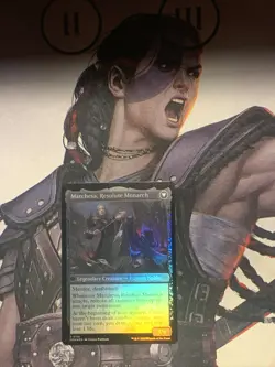MTG FOIL Invasion of Fiora Marchesa Resolute Monarch - March of the Machine - Image 2