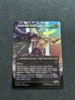 Sephiroth, Fabled SOLDIER (0382) (Borderless) Final Fantasy Foil *NM - Image 4