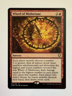 x2 Wheel of Misfortune- 211/361. 2020 Commander Legends. - Image 2
