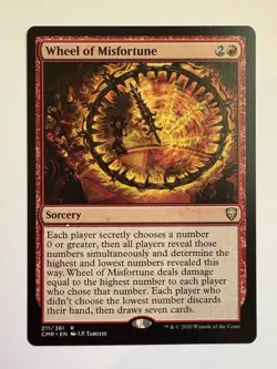 x2 Wheel of Misfortune- 211/361. 2020 Commander Legends. - Image 4