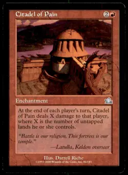 MTG Citadel of Pain LP Light Play Prophecy [1322] - Image 1