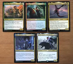 Set of 10 Dominaria Legendary Gold Creatures *NM* Magic MTG Group Commander EDH - Image 3