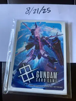 Gundam Card Game Official Sleeves Promo 10ct Resource Sleeves New Sealed - Image 1