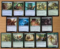 Lot of 14 Different Squirrel Creatures & Spells *NM* (Magic MTG Sovereign EDH) - Image 1