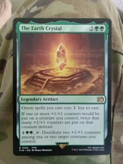 The Earth Crystal - Final Fantasy 0184 Regular MtG - MINT Pack Fresh - Image 1