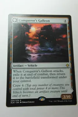 MTG Conqueror's Galleon x1- -Ixalan-Lightly Played - Image 1
