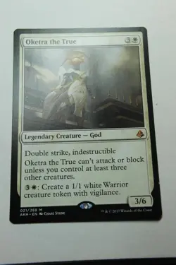 MTG Oketra the True x1- -Amonkhet-Lightly Played - Image 1