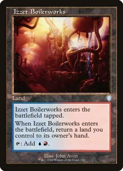 x4 NM (Playset) Retro Izzet Boilerworks, MTG, The Brothers' War, Magic, 188 - Image 1