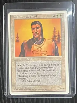 Magic MTG Italian Revised Northern Paladin Artist Proof Near Mint Only 50 Exist - Image 3