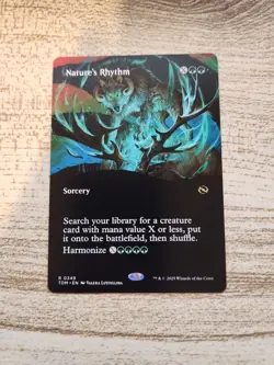 Nature's Rhythm (Borderless) Tarkir: Dragonstorm Regular - Image 1