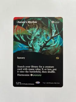 Nature's Rhythm (Borderless) Tarkir: Dragonstorm Regular - Image 1