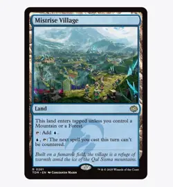 Mistrise Village - Tarkir: Dragonstorm (TDM) - MTG Rare #261 | Regular Card - Image 1