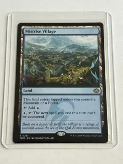 Mistrise Village - Tarkir: Dragonstorm (TDM) - MTG Rare #261 | Regular Card - Image 2