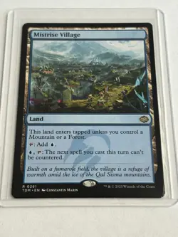Mistrise Village - Tarkir: Dragonstorm (TDM) - MTG Rare #261 | Regular Card - Image 3