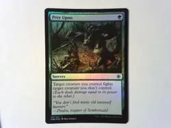 Foil Prey Upon Conspiracy: Take the Crown - Magic the Gathering Mtg - Green - Image 1