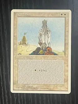 Magic MTG Italian Revised Blessing Artist Proof Near Mint - Only 50 Exist! - Image 1