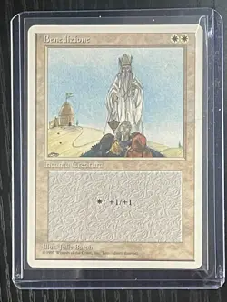 Magic MTG Italian Revised Blessing Artist Proof Near Mint - Only 50 Exist! - Image 3