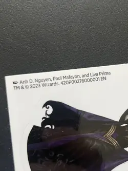 Magic the Gathering Wilds of Eldraine Promo Sticker Sheet 6” X 8” 2023 Wizards - Image 3