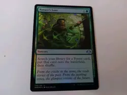 Nature's Lore Foil Dominaria Remastered Magic the Gathering 170 - Image 2