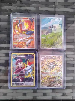 Pokemon Joblot 35 Art Rare Cards English Japanese Collectors Infernape Braixen - Image 1