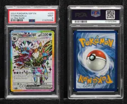 Hydreigon ex Ultra Rare Pokemon SV08: Surging Sparks PSA 9 MINT - Image 3